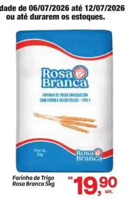 Fort Atacadista Farinha de Trigo Rosa Branca oferta