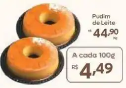 Barbosa Supermercados Pudim de Leite oferta
