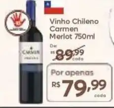 Vinho chileno carmen merlot