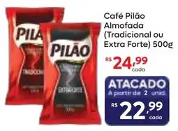 Barbosa Supermercados Café Pilão Almofada oferta