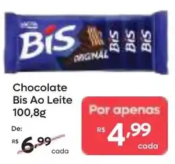 Barbosa Supermercados Chocolate Bis Ao Leite oferta