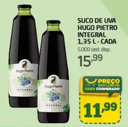 Cooper Suco de uva hugo pietro integral oferta
