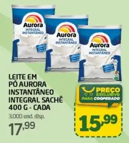 Cooper Leite em pó aurora instantâneo oferta