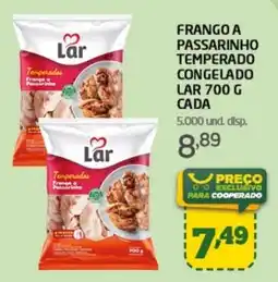 Cooper Frango a passarinho temperado oferta