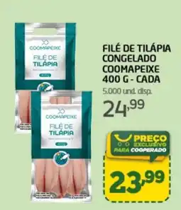 Cooper Filé de tilápia oferta