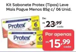 Barbosa Supermercados Kit Sabonete Protex (Tipos) oferta