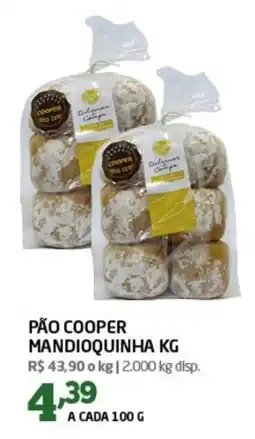 Cooper Pão cooper mandioquinha kg oferta