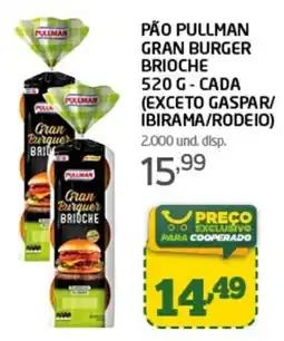 Cooper Pão pullman gran burger briôche oferta