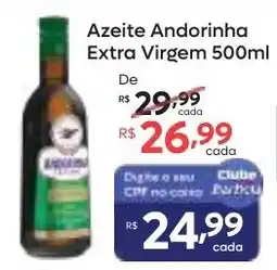 Barbosa Supermercados Azeite andorinha extra virgem oferta
