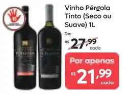 Barbosa Supermercados Vinho Périgola Tinto (Seco ou Suave) oferta