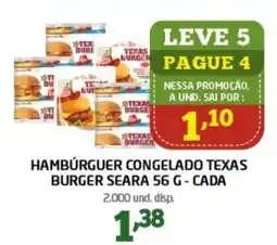Cooper hambúrger congelado texas burger oferta
