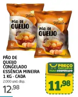Cooper Pão de queijo congelado mineira oferta