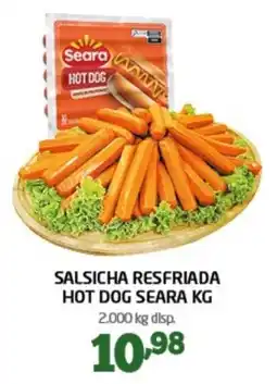 Cooper Salsicha resfriada hot dog seara oferta