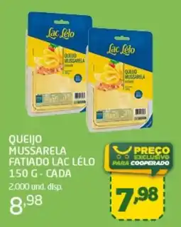 Cooper queijo mussarela lac lélo oferta
