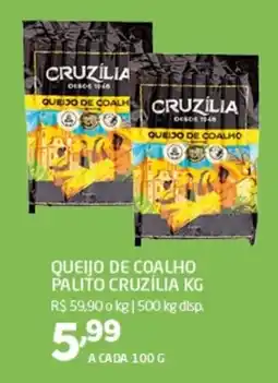 Cooper Queijo de coalho palito cruzília kg oferta