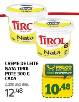 Cooper Creme de leite nata tirol oferta
