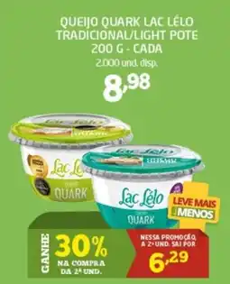 Cooper Queijo quark lac lelo tradicional/light pote oferta