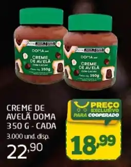Cooper Creme de avelã doma oferta