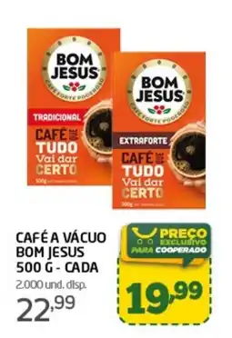 Cooper Café a vácuo bom jesus oferta