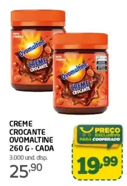 Cooper Creme crocante ovomaltine oferta