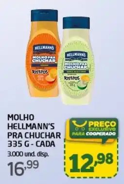 Cooper molho hellmann's pra chuchar oferta