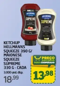 Cooper Ketchup hellmanns squeeze maionese squeeze supreme oferta