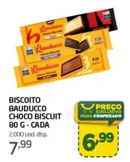 Cooper Biscoito bauducco choco biscuit oferta