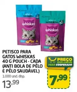 Cooper Petisco para gatos whiskas oferta