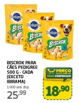 Cooper Biscrok para cães pedigree oferta