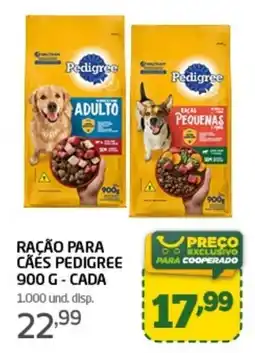 Cooper Ração para cães pedigree oferta