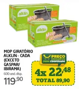 Cooper mop giratório alklin - cada oferta