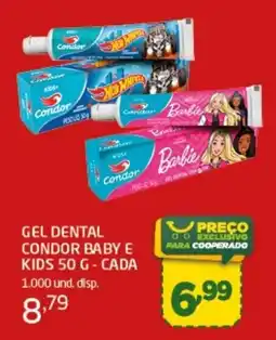 Cooper Gel dental condor baby e kids oferta