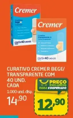 Cooper Curativo cremer bege/ transparente oferta