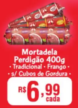 Supermercados São Vicente Mortadela Perdigão oferta