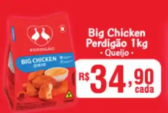 Supermercados São Vicente Big Chicken Perdigão Queijo oferta