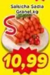 Fonte Nova Salsicha Sadia Granel kg oferta