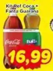 Fonte Nova Kit Ref Coca * Fanta Guaraná oferta