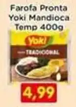 Fonte Nova Farofa Pronta Yoki Mandioca Tradicional oferta