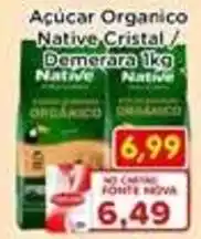 Fonte Nova Açúcar Orgânico Native Cristal / Demerara Native oferta