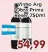 Fonte Nova Vinho Arg Obra Prima Reserva oferta