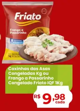 Ultrabox Coxinhas das Asas Congeladas Kg ou Frango a Passarinho Congelado Friato IQF oferta