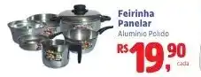 Camiño supermercados Feirinha Panelar Aluminio Polido oferta