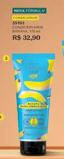 O Boticário Condicionador banana, oferta