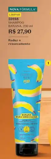 O Boticário Shampoo banana, oferta