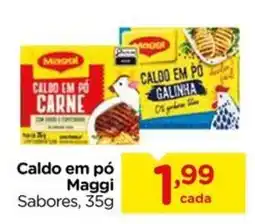 Carrefour Caldo em pó Maggi Sabores oferta