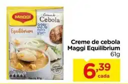 Carrefour Creme de cebola Maggi Equilibrium oferta