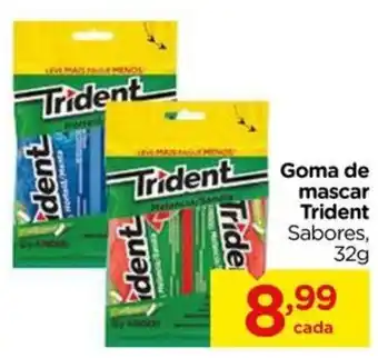 Goma de mascar trident sabores