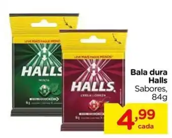 Carrefour Bala dura halls sabores oferta