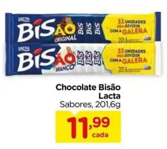 Carrefour Chocolate Bisão Lacta Sabores oferta