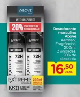 Carrefour Desodorante masculino Above oferta